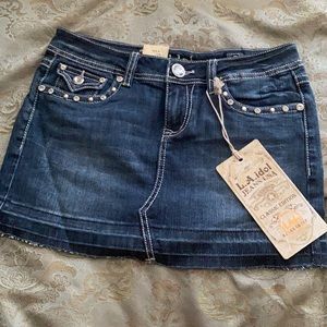 Jean skirt